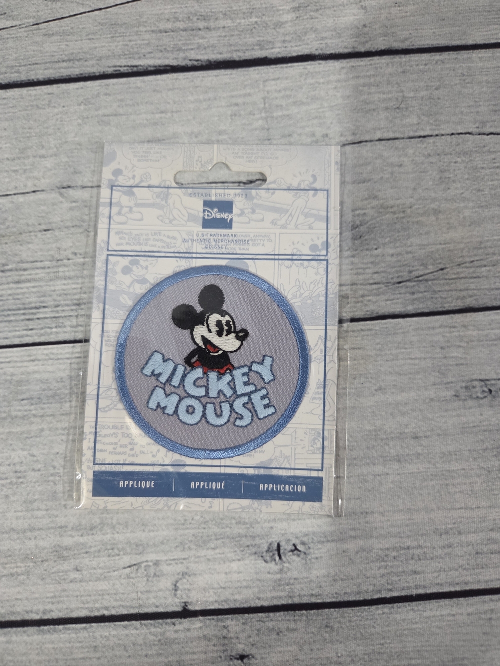Disney Mickey Mouse Iron On Applique